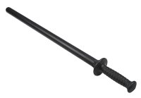 Klasický přímý policejní obušek se štítkem délky 73 cm PBS-29/73