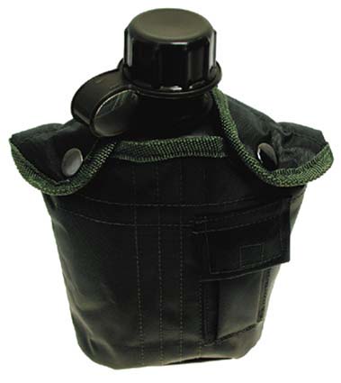 MFH - US Polní lahev 1l s obalem, oliv