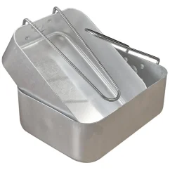 BCB Adventure CN246 hliníkový ešus Mess Tin Set 2 ks