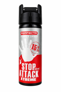 PERFECTA Stop Attack Xtreme 50 ml JET pepřový sprej 15 % OC