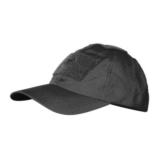 Kšiltovka Helikon Baseball suchý zip rip-stop ČERNÁ
