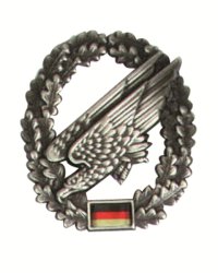 Odznak rozlišovací BW velký – Výsadkář