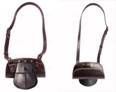 Kožený závěs na pušku Contact Holsters – hnědý
