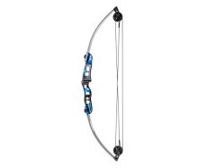 Poe Lang EK Firestar kladkový luk 25 lbs Carbon Blue