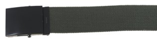 Kalhotový textilní opasek s kovovou přezkou ARMY - olivová, camo