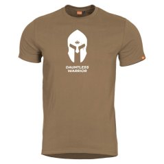 Triko Pentagon Ageron Spartan Helmet v barvě Coyote – přední pohled Triko Pentagon Ageron Spartan Helmet v barvě Coyote – přední pohled