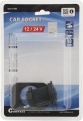 COMPASS 07393 zásuvka 12/24 V s krytem