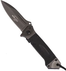 Mil-Tec DA35 15344502 zavírací nůž Tanto Micarta černý