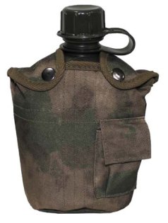 MFH - US Polní lahev, vzor Camo,1litr