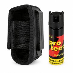 Pepřový sprej Protect 15 ml + nylonové pouzdro SH-15