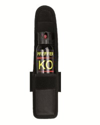 Mil-Tec pouzdro na obranný sprej 75–100 ml černé